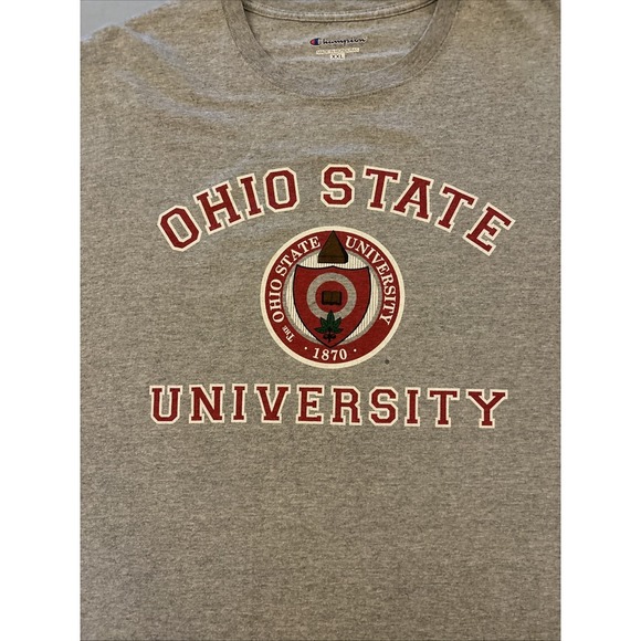 Champion Other - Vintage Ohio State T Shirt 2000's Champion XXL University Established 1870 Gray